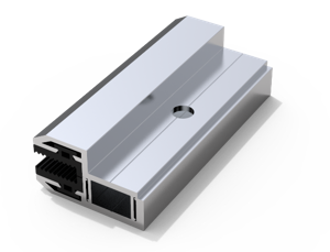 First Solar 4 series panel End Clip