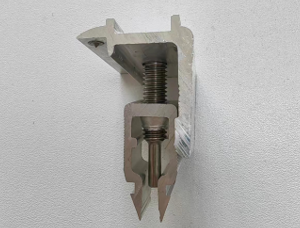 Aluminum End Clip with Nut