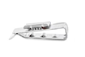 Wire clip for 4 cables 90 degree