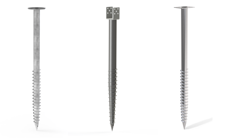 Different kinds of Ground Screw