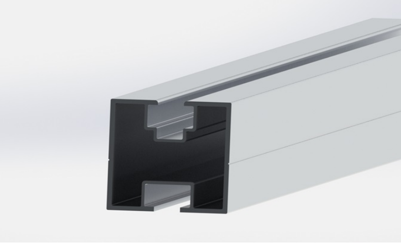 H Shape aluminum solar rail